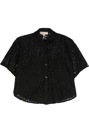Michael Kors Bluser & Skjorter, Dame, Sort, XL, Sort Top