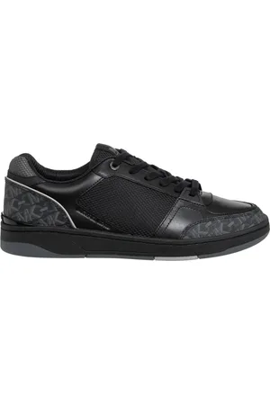 Michael Kors Sko, Herre, Sort, 42 EU, Læder, Logo Pattern Rebel Sneakers
