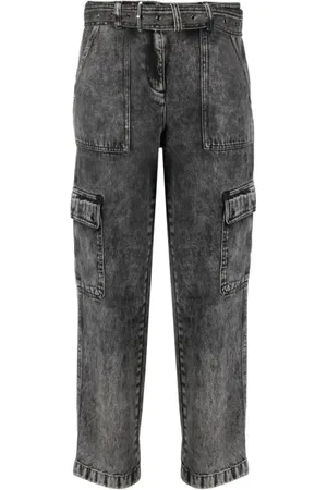 Michael Kors Jeans, Dame, Sort, S, Bomuld, Sorte Cargobukser