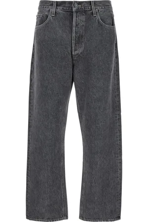 AGOLDE Jeans, Herre, Grå, W32, Bomuld, Vintage Grå Bomuld Fem Lomme Jeans