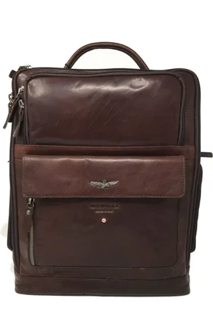 Aeronautica Militare Taske, Herre, Brun, ONE SIZE, Vintage Rygsæk Am-305