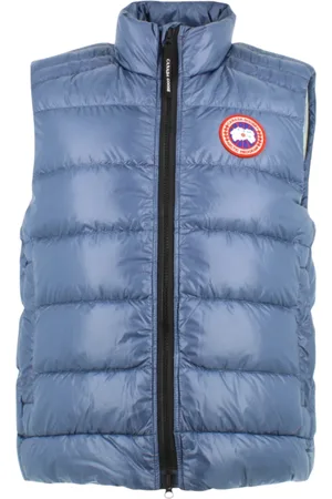 Canada Goose Jakke, Herre, Blå, L, Uld, Klar Blå Crofton Vest