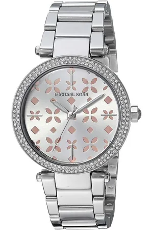 Michael Kors Tilbehør, Dame, Grå, ONE SIZE, Quartz Analogt Ur