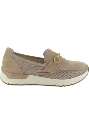 Rieker Sko, Dame, Lyserød, 36 EU, Afslappet Slip-On Sko