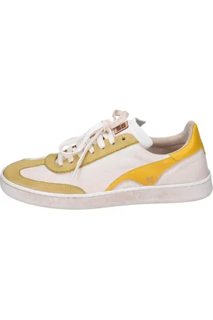 Moma Sko, Dame, Flerfarvet, 37 EU, Læder, Vintage Læder Sneakers