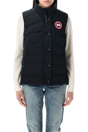Canada Goose Jakke, Dame, Sort, S, Uld, Sort Dunforet Gilet overtøj