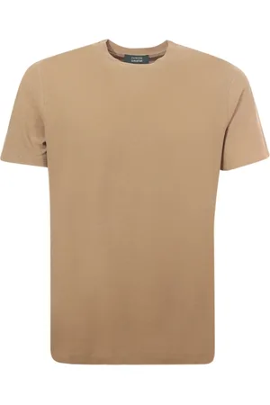 ZANONE Top, Herre, , 2XL, Bomuld, Crew-neck T-shirt Slim Fit