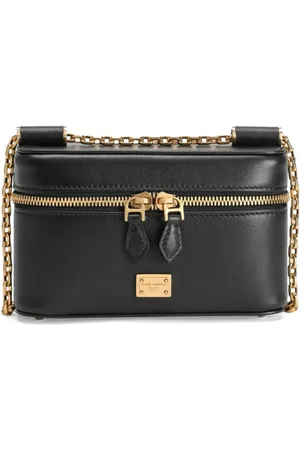 Dolce & Gabbana Taske, Dame, Sort, ONE SIZE, Uld, Sort skuldertaske til kvinder