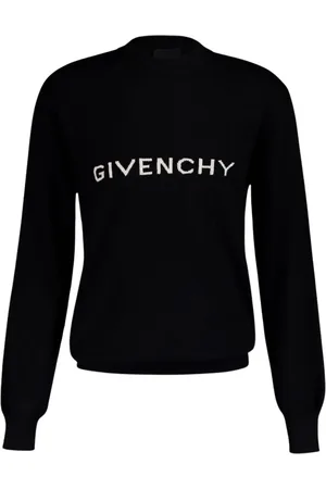 Givenchy Strik, Dame, Sort, L, Uld, Sort Uldtrøje