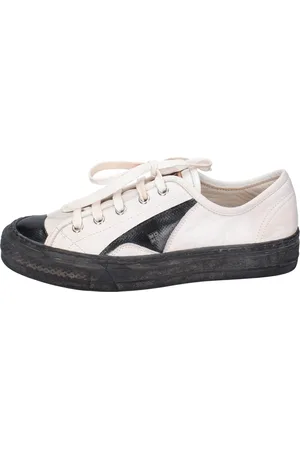 Moma Sko, Dame, Hvid, 37 EU, Læder, Vintage Læder Sneakers