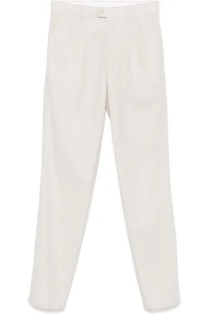 Brunello Cucinelli Bukser, Herre, , M, Plisserede Bukser med Lommer