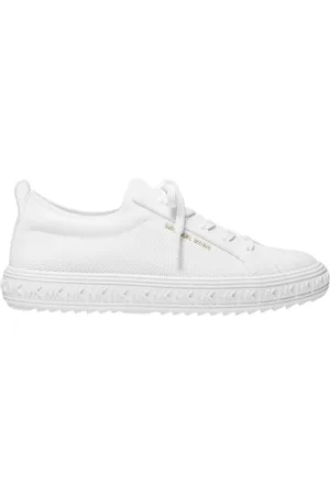 Michael Kors Sko, Dame, Hvid, 40 EU, Nylon, Grove Knit Sneaker