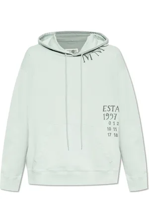 Maison Margiela Sweathshirts & Hoodies, Herre, Blå, M, Bomuld, Hoodie