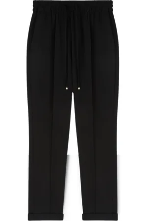 Motivi Bukser, Dame, Sort, XS, Polyester, Flowing Scuba Crepe Joggers