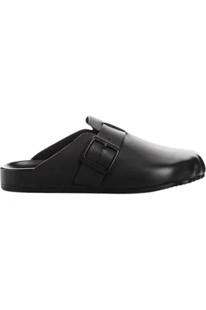 Balenciaga Sko, Herre, Sort, 40 EU, Læder, Moderne elegance mules Sunday