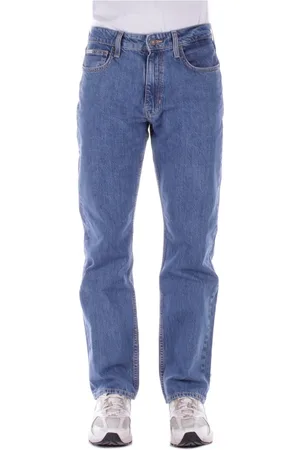 Guess Jeans, Herre, Blå, W31, Bomuld, Logo Baglomme Jeans