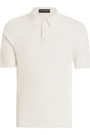 Dolce & Gabbana Top, Herre, Hvid, M, Hvide Polo Skjorter og Polos