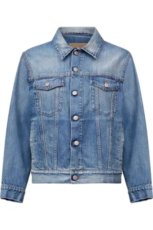 Maison Margiela Jakke, Dame, Blå, S, Denim, Denimjakke