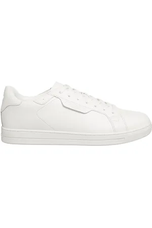 Michael Kors Sko, Herre, Hvid, 43 1/2 EU, Læder, Keating Sneakers