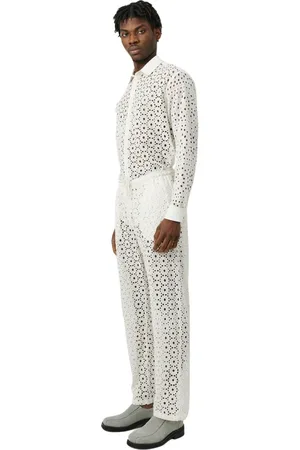Soulland Bukser, unisex, Hvid, M/L, Bomuld, Bukser