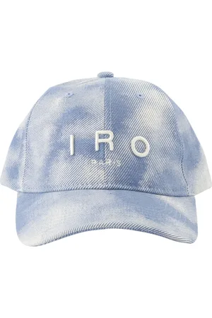 IRO Tilbehør, Dame, Blå, ONE SIZE, Blå Vasket Kasket Greb