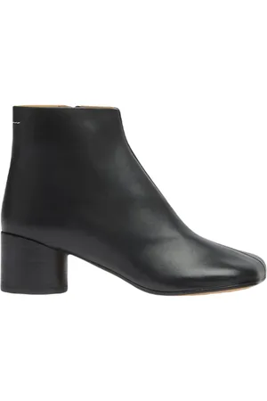 Maison Margiela Sko, Dame, Sort, 36 EU, Læder, Anatomic Læder Ankelstøvler