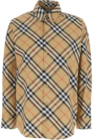Burberry Bluser & Skjorter, Dame, , 3XS, Bomuld, Skjorte Klassisk Krave Bomuld