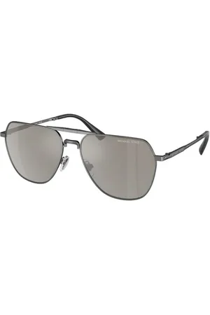 Michael Kors Tilbehør, unisex, Grå, 59 MM, Uld, Stilede grå solbriller