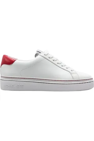 Michael Kors Sko, Dame, Hvid, 42 EU, Uld, Sneakers med multifarvet design