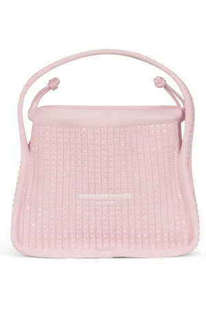 Alexander Wang Taske, Dame, Lyserød, ONE SIZE, Uld, Stilfuld Ryan Small Bag Kollektion