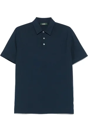 ZANONE Top, Herre, Blå, XL, Blå T-shirts og Polos