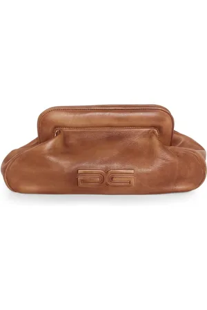 Gestuz Taske, Dame, Brun, ONE SIZE, Præget Clutch Taske