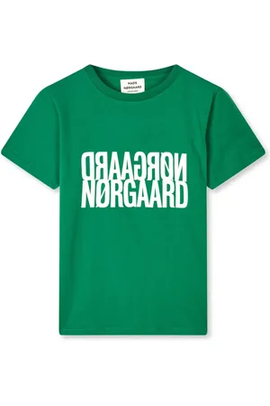 Mads Norgaard Top, Dame, Grøn, XS, Bomuld, Klassisk Tee Trenda P Top Grøn