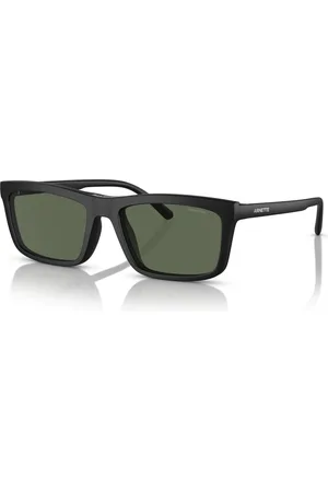 Arnette Tilbehør, Herre, Sort, 55 MM, Hypno 2.0 Solbriller Mat Sort/Grøn