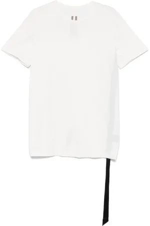 Rick Owens Top, Herre, Hvid, XS, Hvide Crew Neck T-shirts og Polos