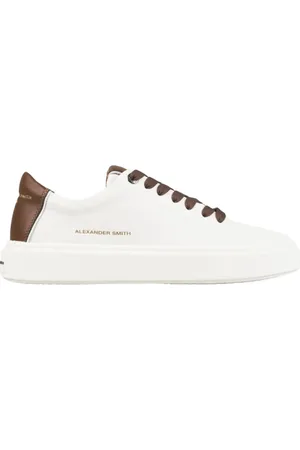 Alexander Smith Sko, Herre, Hvid, 40 EU, Læder, London MAN Dark Cognac