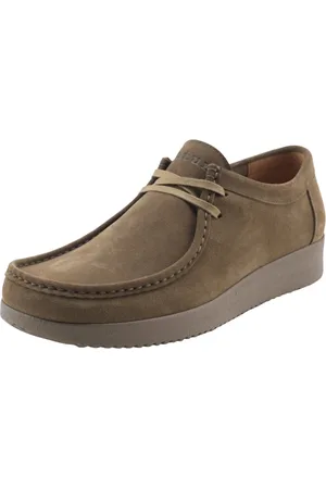 Nature Sko, Herre, Grøn, 46 EU, Suede, Adam Sko Suede