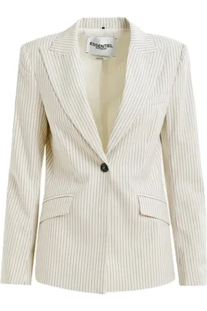 Essentiel Antwerp Jakke, Dame, , M, Uld, Klassisk Enkeltknap Blazer