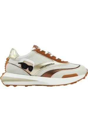 Karl Lagerfeld Sko, Dame, Flerfarvet, 39 EU, Suede, Sneakers zone nft kl62930n gold lthr & suede