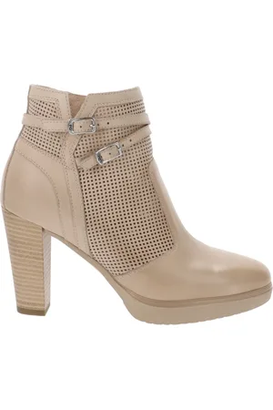 Nero Giardini Sko, Dame, , 38 EU, Læder, Læder Ankelstøvler Elegant Stil