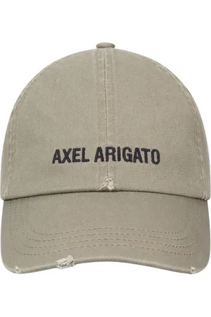 Axel Arigato Tilbehør, unisex, Grøn, ONE SIZE, Bomuld, AA Logo Cap