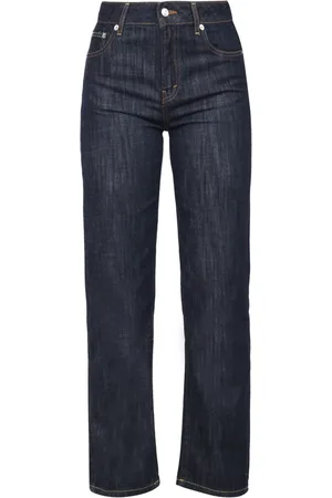 DEPARTMENT FIVE Jeans, Dame, Blå, W28, Uld, Stilfulde Denim Jeans