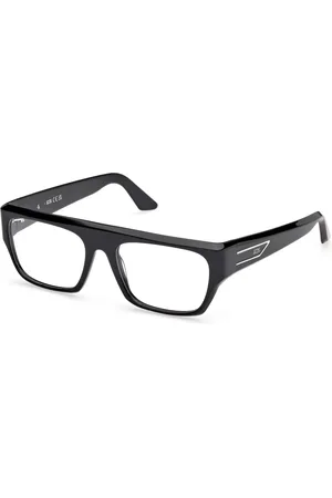 GCDS Tilbehør, unisex, Sort, 53 MM, Uld, Stilfulde Briller i Sort Farve