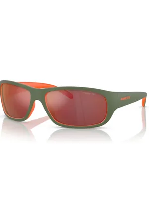 Arnette Tilbehør, Herre, Grøn, 63 MM, Militærgrøn Orange Solbriller