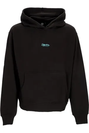 DOLLY NOIRE Sweathshirts & Hoodies, Herre, Sort, XL, Bomuld, Sort Letvægts Medusa Hættetrøje Sweatshirt