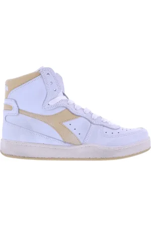 Diadora Sko, Dame, Hvid, 36 1/2 EU, Uld, Vintage Basket Sneakers