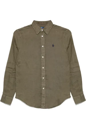 Ralph Lauren Bluser & Skjorter, Dame, Grøn, M, Grønne skjorter