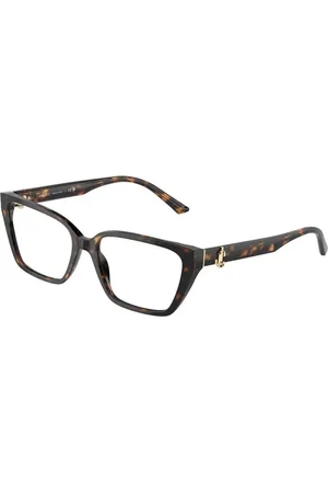 Jimmy Choo Tilbehør, unisex, Brun, 55 MM, Uld, Stilfulde Carey Solbriller