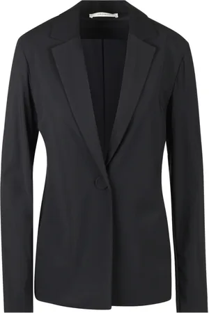 Maliparmi Jakke, Dame, Sort, L, Jersey Blazer med Laser-Cut Ærmer