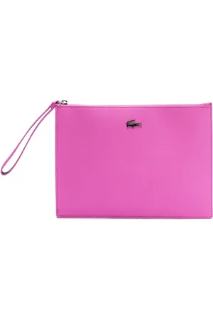 Lacoste Taske, Dame, Lyserød, ONE SIZE, Canvas Clutch Taske